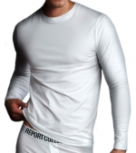 Report Collection Combed Cotton Long Sleeve T-Shirt